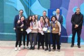 Alumnas del IES Sanje vuelve a ganar la Olimpiada regional de Caminos, Canales y Puertos