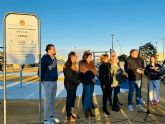 El alcalde de Lorca inaugura el primer Centro de Deportes Urbanos (CEDU) al aire libre de la Región de Murcia junto a la Ronda Central