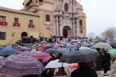 Ms de 6.200 personas peregrinan bajo la lluvia al Santuario de la Vera Cruz