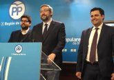 Vctor Martnez: 'A PSOE y Podemos solo les mueve el odio por el PP y por el presidente Pedro Antonio Snchez '