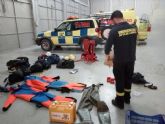 13 voluntarios del Servicio Municipal de Emergencias y Proteccin Civil participan en la bsqueda de Gabriel Cruz, el niño desaparecido el pasado martes en Njar (Almera)