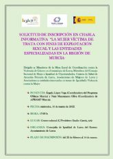 La concejala de Igualdad de Lorca organiza tres charlas incluidas en la programacin del 8 de marzo, Da internacional de la Mujer