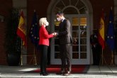 Snchez subraya ante Von der Leyen el compromiso rotundo de Espana con la unidad europea frente a la invasin rusa de Ucrania