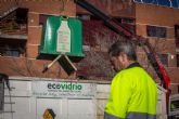 La recogida selectiva de envases de vidrio en Murcia supera las 25.500 toneladas en 2022
