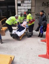 Murcia Centro Vivo denuncia que las obras de movilidad son un peligro para los peatones