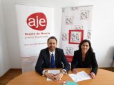 Astrapace y AJE Región de Murcia impulsarán la contratación de personas con discapacidad intelectual entre los jóvenes empresarios