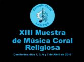 La XIII Muestra de Musica Coral Religiosa llega a su fin con dos pases este jueves y viernes
