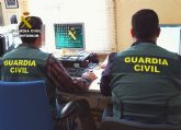 La Guardia Civil detiene en Murcia a un experimentado delincuente por varios robos y hurtos