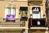 Diez balcones, fachadas y escaparates de Cartagena lucir�n engalanados por Semana Santa