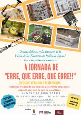 La Concejala de Artesana de Molina de Segura organiza la V Jornada ERRE, QUE ERRE, QUE ERRE!! el jueves 7 de abril