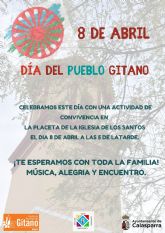 El Ayuntamiento de Calasparra y la Fundación Secretariado Gitano conmemoran el Día del Pueblo Gitano