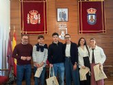 El Ayuntamiento de Cieza reconoce el talento de cinco alumnos del conservatorio y uno del CEIP Cristo del Consuelo