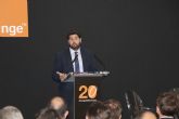 El presidente Fernando López Miras clausura la gala con motivo del 20 aniversario de la liberalización de las telecomunicaciones