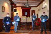 El Gobierno de España entrega 4.500 mascarillas al Municipio de Mula