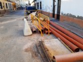 En los pr�ximos d�as finalizar�n las obras de renovaci�n de la nueva tuber�a de saneamiento en las calles La Hoya y Lu�s Mart�nez Gonz�lez