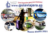 'Gua viajera' renueva su imagen y rene los principales horarios de servicio pblico con las comarcas cercanas y destinos ms frecuentes