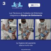 De la correcta higiene del paciente depende la buena evolucin de la enfermedad