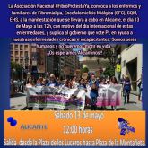 La asociacin nacional Fibro Protesta Ya le invita a la marcha del 13 de mayo a las 12h