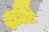 Aviso por tormentas en Cartagena y comarca esta tarde de lunes