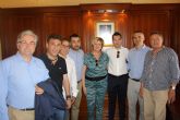 El Alcalde de Cehegn recibe la visita Institucional de la ciudad 'Hermana' de Premia de Dalt