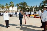 El Ayuntamiento de Cartagena agradece a la Escuela de Infanteria de Marina la Ruta de las Fortalezas con su maxima distincion