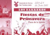 Los vecinos de Los Barreros festejan la Primavera
