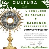 Puerto Lumbreras organiza el V Concurso de Altares y Balcones con motivo del Corpus Christi