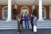 Pedro Snchez se rene con el presidente de Canarias y el del Cabildo de La Palma
