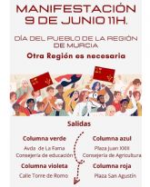 El PCE en la Regin de Murcia junto a las marchas por la dignidad llaman a la movilizacin de la sociedad murciana el 9J