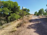 Mejoran la señalización de senderos en Sierra Espuña y adecuan el itinerario de La Santa de Totana