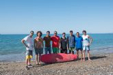 Surfistas de toda España se forman en Mazarr�n en un curso de entrenador nacional