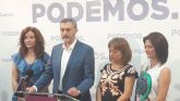 Unidos Podemos pregunta a Fomento por sus 'planes' para el AVE a Murcia tras el 'zasca' que ha dado Bruselas al PP por saltarse la ley