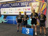 Un oro y dos bronces históricos para el FRAMUSA Totana TM en los Campeonatos de España de Veteranos