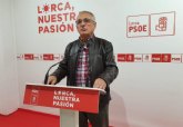 Herencia: 'En su estrategia a la desesperada, el PP de Lorca olvida tambin la debida lealtad institucional'