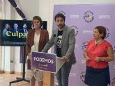 Podemos sacar a las calles campaña para difundir la propuesta de Parque Regional del Mar Menor en la que señala a los 'culpables' del ecocidio