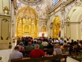 Una eucarista solemne en la Plaza de España conmemorar el XXV aniversario de la coronacin de la Virgen de la Amargura