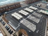 Abre al pblico el nuevo parking de La Manga con 279 plazas de aparcamiento gratuito
