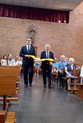 Sevilla . El smbolo de la Nacin, en manos de la fe, los Reales Tercios donan la bandera al santuario mariano