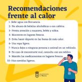 El Ayuntamiento de Murcia activa un dispositivo especial ante el aviso por altas temperaturas