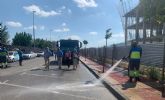 Un nuevo plan de limpieza eliminar las malas hierbas, frutos y melaza de la va pblica