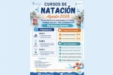 Deportes y Animunis organizan Cursos de Natación durante agosto en las piscinas municipales