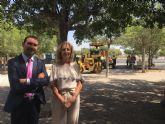 El Ayuntamiento de Lorca amplia en 5.420 m2 la superficie asfaltada del Huerto de la Rueda, lo que mejorar el espacio para ferias, aparcamiento y ocio