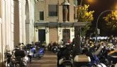 Ahora Murcia denuncia que el exterior del palacio Almud, edificio protegido, se convierta en 'desmesurado aparcamiento de motos'