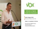 Javier Ortega inaugurar el sbado 15 de septiembre, por la mañana, la nueva sede de VOX en Cieza