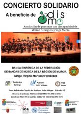 El Auditorio regional acoge el concierto solidario de la Banda Sinfnica de la Federacin de Bandas dirigido por Virginia Martnez