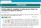 ACCIÓN TOTANA pide que se haga una oposición política seria y constructiva