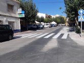 Finalizan las obras de arreglo de un tramo de la red de alcantarillado en la calle General Aznar que provocaban daños en las viviendas y comercios colindantes