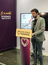 Podemos acusa a López Miras de anteponer los intereses de los especuladores a los de los jóvenes que no pueden acceder a una vivienda