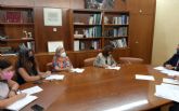 Urrea ha mantenido una reunión de trabajo con la Asociación de Vecinos de El Paraje de Alguazas y Molina de Segura