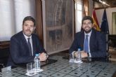 El presidente Fernando Lpez Miras se rene con el portavoz de Ciudadanos en la Asamblea Regional